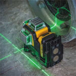 4Д Лазерен Нивелир KRAFT 12 Линии 12V 8,0AH 4D Магнитна Стойка - Image 2