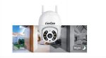 Водоустойчива Камера ICSEE за Външен Монтаж с 2 антени Смарт  Full HD 1080p WiFi Камера За Наблюдение, Нощно Виждане и Двупосочна Аудио Връзка - Image 11