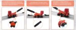 Линеал за Рязане на Плочки 380см Професионална Машина за Рязане на Фаянс Гранитогрес 3800мм - Image 4