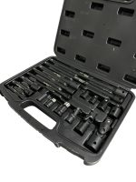 Немски Ударни Преходници и Удължения 18 части Комплект -  1/4",3/8", 1/2" KRAFTWELLE - Image 3