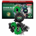 Лебедка с Верига - 1 тон  2 тона 3 тона x 3 метра  - Реални Се 1 тон 2 тона 3 тона Верижна ROCKFORCE - Image 2