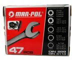 Полски Комплект Комбинирани Ключове 47 части MAR-POL - Image 8