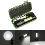 LED Джобен фенер с 3 режима , презареждаем, с USB кабел - Image 6