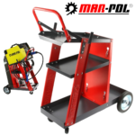Количка за Заваръчни Апарати MAR-POL M6610 60 кг
