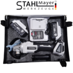 Акумулаторен Ударен Ъглошлайф 36V 8,0AH STAHLMAYER 125мм Безчетков Шлайф Безжичен - Image 4