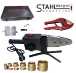 Поялник за Полипропилен 20-63мм 2500W Лепачка за ППР Тръби STAHLMAYER - Image 2