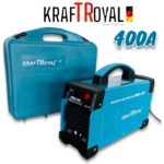 Инверторен Електрожен 400A KRAFTROYAL Заваръчен Апарат ММА с дисплей в Куфар