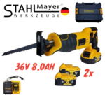 Акумулаторен Саблен Трион STAHLMAYER 36V 8,0AH Безжичен Прав трион