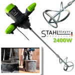 Строителен Миксер за Бетон Бъркалка за Цимент Електрическа Бетон STAHLMAYER 2400W