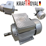 Монофазен Електромотор Двигател 2.2kW 3000 обороти KRAFTROYAL