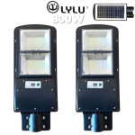 Улична Соларна LED Лампа със сензор LYLU 800W Прожектор 2 броя