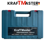 Ударен Пробивен Перфоратор Електрически KRAFTMASTER Бормашина 1600W в Куфар - Image 5