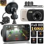 Авто Видеорегистратор + ПОДАРЪК камера за задно виждане WDR Full HD 1080 - Image 16