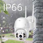 Водоустойчива Камера ICSEE за Външен Монтаж с 2 антени Смарт  Full HD 1080p WiFi Камера За Наблюдение, Нощно Виждане и Двупосочна Аудио Връзка - Image 5