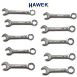 КОМПЛЕКТ КЪСИ ЗВЕЗДОГАЕЧНИ КЛЮЧОВЕ 10-19мм HAWEK - Image 2