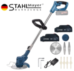 Акумулаторен Тример STAHLMAYER 36V 8,0AH Градински Безжичен Храсторез Косачка за трева
