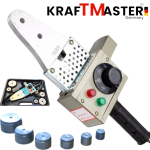 Лепачка за ППР Тръби Поялник за Полипропилен 1200W KRAFT 6 Глави Ф20-63мм