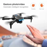 Сгъваем Дрон Е99 PRO 4К HD Камера PRO 2 камери Drone Дистанционно Управление Професионална - Image 2