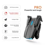 Сгъваем Дрон Е99 PRO 4К HD Камера PRO 2 камери Drone Дистанционно Управление Професионална - Image 5
