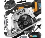 Акумулаторен Циркуляр JCB 18V Циркулярен Трион Ръчен 165мм с батерия и зарядно - Image 2
