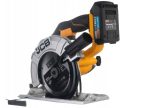 Акумулаторен Циркуляр JCB 18V Циркулярен Трион Ръчен 165мм с батерия и зарядно