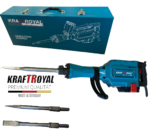 Професионален Къртач KRAFTROYAL 2400W за къртене и пробиване - Image 9