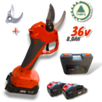 Акумулаторна Лозарска Ножица за Клони ТАЙГА 36V 8.0AH с Индикатор на Батерия + Подарък Резервен Нож - Image 2