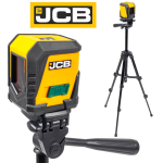 Лазерен Нивелир с Тринога Стойка JCB CLL-G 20 Метра със Зелен Лъч - Image 3
