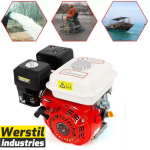 Немски Бензинов Двигател за Мотофреза 7.5кс Четиритактов WERSTIL
