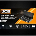 Ударни Вложки Комплект 16 части 3/4” и 1/2 JCB 6-СТЕНЕН  6162-5MPB и 41167-5MPB - Image 6