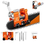 Бензинова Резачка за Дърва + Уред Точило за Заточване на Вериги STAHLMAYER 68cc 40см шина Верижен Трион - Image 3