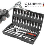 Гедоре 46 части 1/4" STAHLMAYER