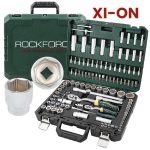 Професионално Гедоре 108 части ROCKFORCE  XI-ON със специални вложки