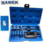 Професионален комплект за разнитване и занитване на вериги HAWEK HW-1103
