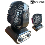Соларен Вентилатор USB Радио 2в1 GOLON - Image 2