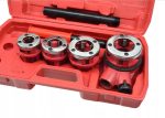 ВИНТОРЕЗКА КОМПЛЕКТ С 4 ГЛАВИ – 1/2″, 3/4″, 1″, 11/4″ HAWEK - Image 3