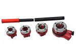 ВИНТОРЕЗКА КОМПЛЕКТ С 4 ГЛАВИ – 1/2″, 3/4″, 1″, 11/4″ HAWEK - Image 2