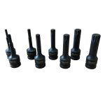 УДАРНИ БИТОВЕ КОМПЛЕКТ ВЛОЖКИ 1/2 – SPLINE 8 ЧАСТИ HAWEK HW-2052 - Image 3
