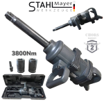 Пневматичен Ударен Гайковерт 1" цол 3800Nm STAHLMAYER с дълъг шпиндел