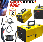 Телоподаващо Инверторен Електрожен 400А 2в1 Заваръчна Техника KRONBERG 2в1 - Image 3