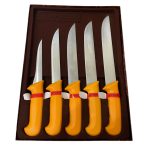 Комплект Професионални Месарски Ножове 5 броя STAHLMAYER Exclusive + Подарък - Image 4