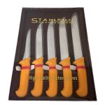 Комплект Професионални Месарски Ножове 5 броя STAHLMAYER Exclusive + Подарък - Image 3