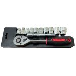 Тресчотка с Вложки и Удължител Комплект 1/2” 12 части STAHLMAYER - Image 4