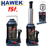 Хидравличен Крик Бутилка Тип 15 тона HAWEK 