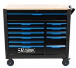 Количка с Инструменти STAHLMAYER JUMBO XXL 501 части Професионален Шкаф с Инструменти 12 чекмеджета - Image 5