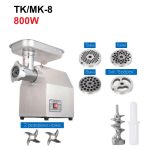 ЕЛЕКТРИЧЕСКА МЕСОМЕЛАЧКА STAHLMAYER TK/MK-8 С РЕДУКТОР 800W ПРОФЕСИОНАЛНА - Image 2