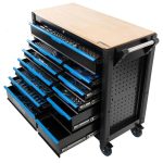 Количка с Инструменти STAHLMAYER JUMBO XXL 501 части Професионален Шкаф с Инструменти 12 чекмеджета - Image 4