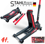Нископрофилен Крик 4 тона Крокодил STAHLMAYER - XL  83-505мм с 2 помпи