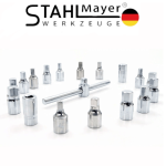 КОМПЛЕКТ КЛЮЧОВЕ ЗА ПРОБКИ НА КАРТЕР 18 ЧАСТИ STAHLMAYER - Image 2