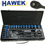 Гедоре с Ударни Вложки 24 части 1/2'' HAWEK